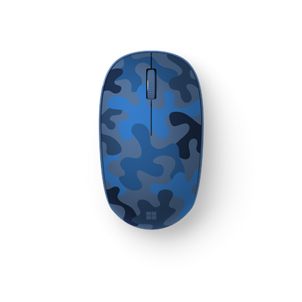 Pilt Microsoft | Bluetooth Mouse Camo | Bluetooth mouse | 8KX-00027 | Wireless | Bluetooth 4.0/4.1/4.2/5.0 | Blue | year(s)