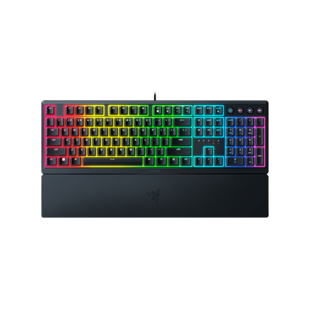 Pilt Razer | Ornata V3 | Gaming Keyboard | RGB LED light | US | Black | Wired | m | Mecha-Membrane