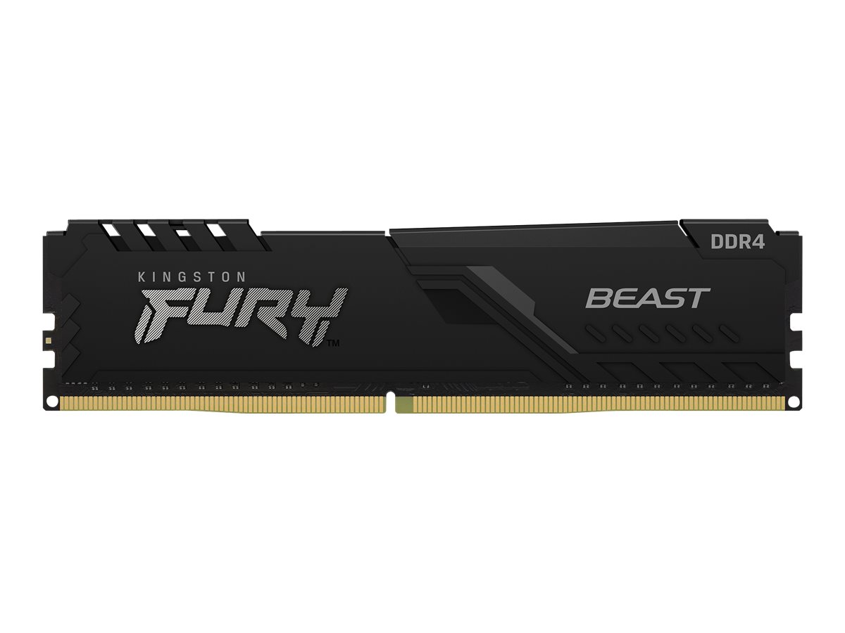 Pilt Kingston KF436C18BB/32 32GB 3600MHz DDR4 CL18 DIMM FURY Beast Black | Kingston
