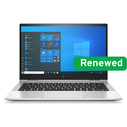 Pilt HP Renew Grade B | EliteBook x360 830 G8 | 13.3 " | FHD | i5-1145G7 | 16 GB | SSD | 256 GB | Intel Iris Xe Graphics | Windows 11 Pro | Keyboard language US | 12 month(s)