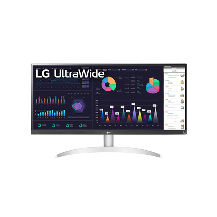 Pilt LG | UltraWide Monitor | 29WQ600-W | 29 " | IPS | FHD | 21:9 | 100 Hz | 5 ms | 2560 x 1080 | 250 cd/m² | HDMI ports quantity | Warranty 24 month(s)