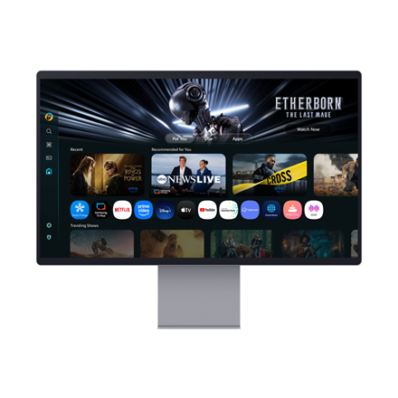 Pilt Samsung | LS32FM902SUXDU | 32 " | OLED | 16:9 | 165 Hz | 0.03 ms | 3840 x 2160 pixels | 250 cd/m² | HDMI ports quantity 1 | Silver