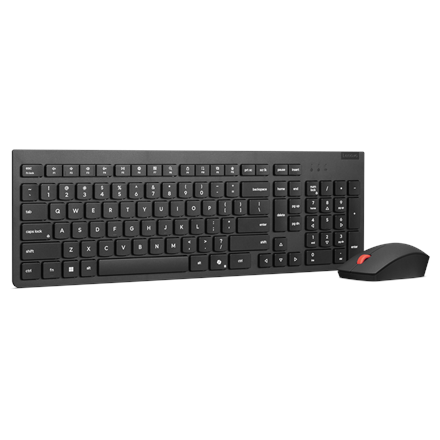 Pilt Lenovo Essential Wireless Combo Keyboard & Mouse Gen2 | Keyboard and Mouse Set | Wireless | Mouse included | US | Black
