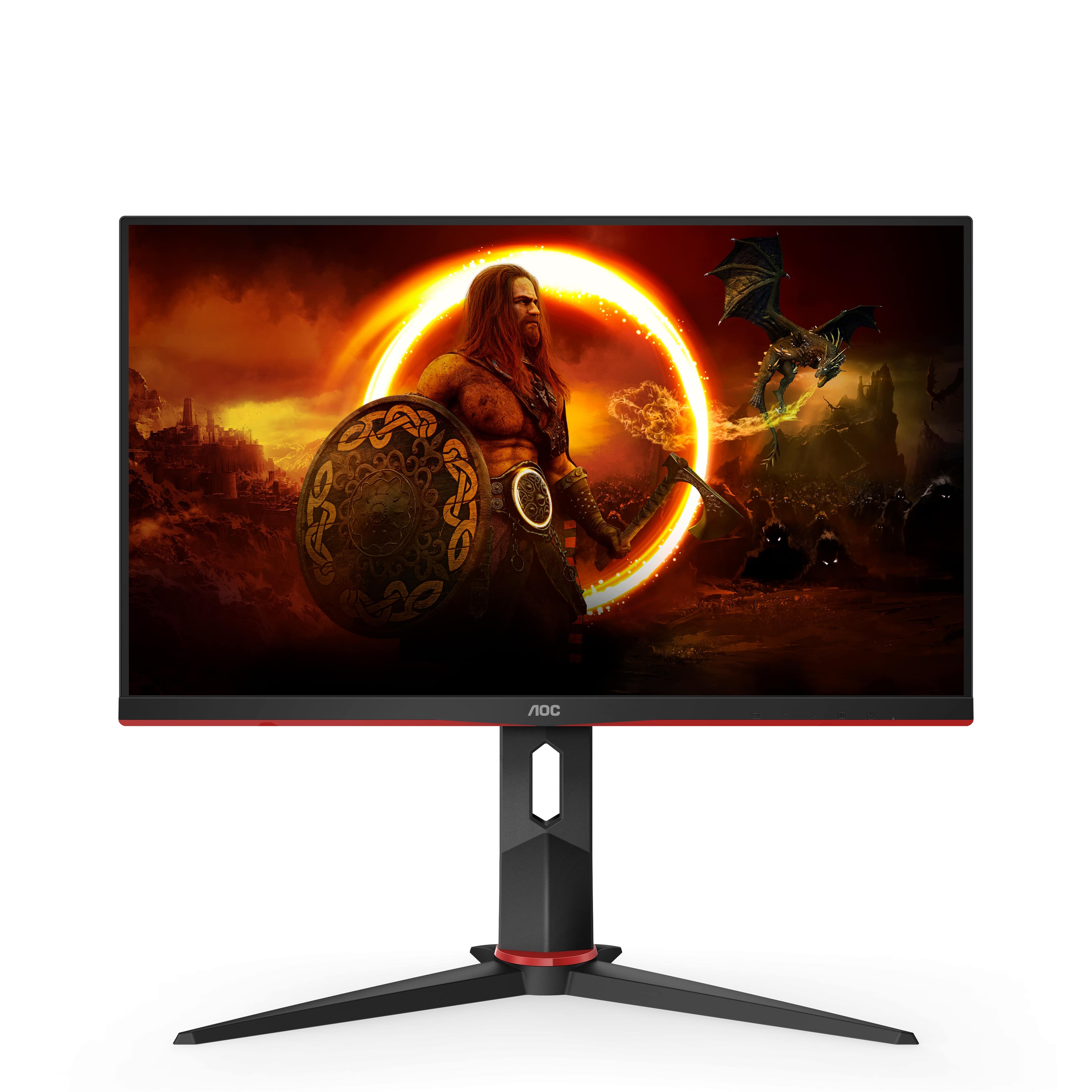 Pilt AOC | Monitor | 24G2SPU/BK | 23.8 " | IPS | FHD | 16:9 | 165 Hz | 4 ms | 1920 x 1080 | 300 cd/m² | HDMI ports quantity 2 | Black | Warranty 36 month(s)