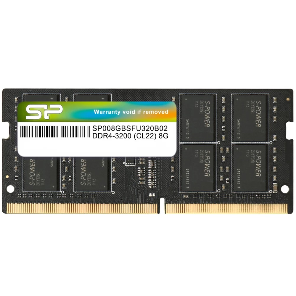 Pilt Silicon Power | 8 GB | DDR4 | 3200 MHz | Notebook | Registered No | ECC No