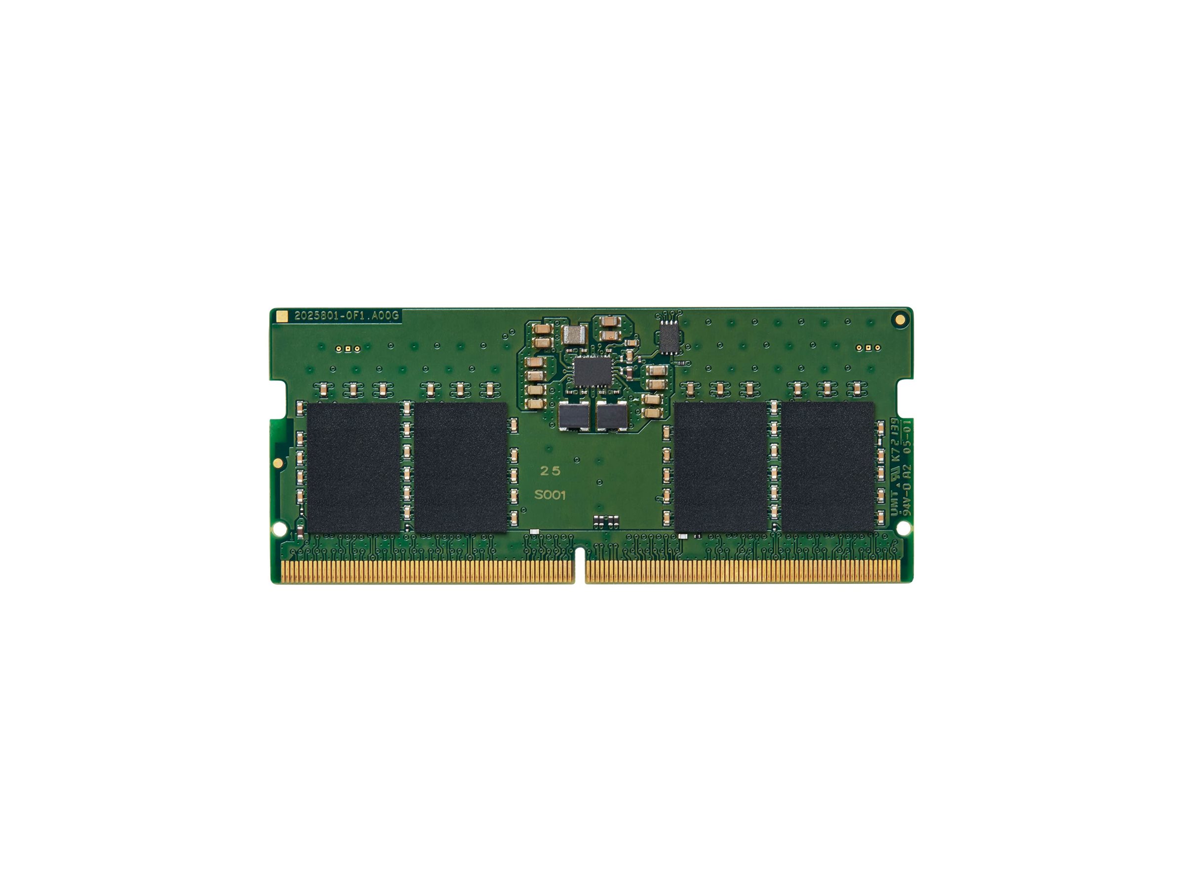 Pilt Kingston KVR56S46BS6-8  8GB 5600MT/s DDR5 Non-ECC CL46 SODIMM 1Rx16 | Kingston