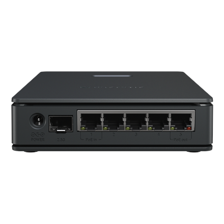 Pilt MikroTik RouterOS L4 International version | hAP ax S | 802.11ax | 10/100/1000 Mbit/s | Ethernet LAN (RJ-45) ports 5 | Mesh Support No | MU-MiMO No | No mobile broadband