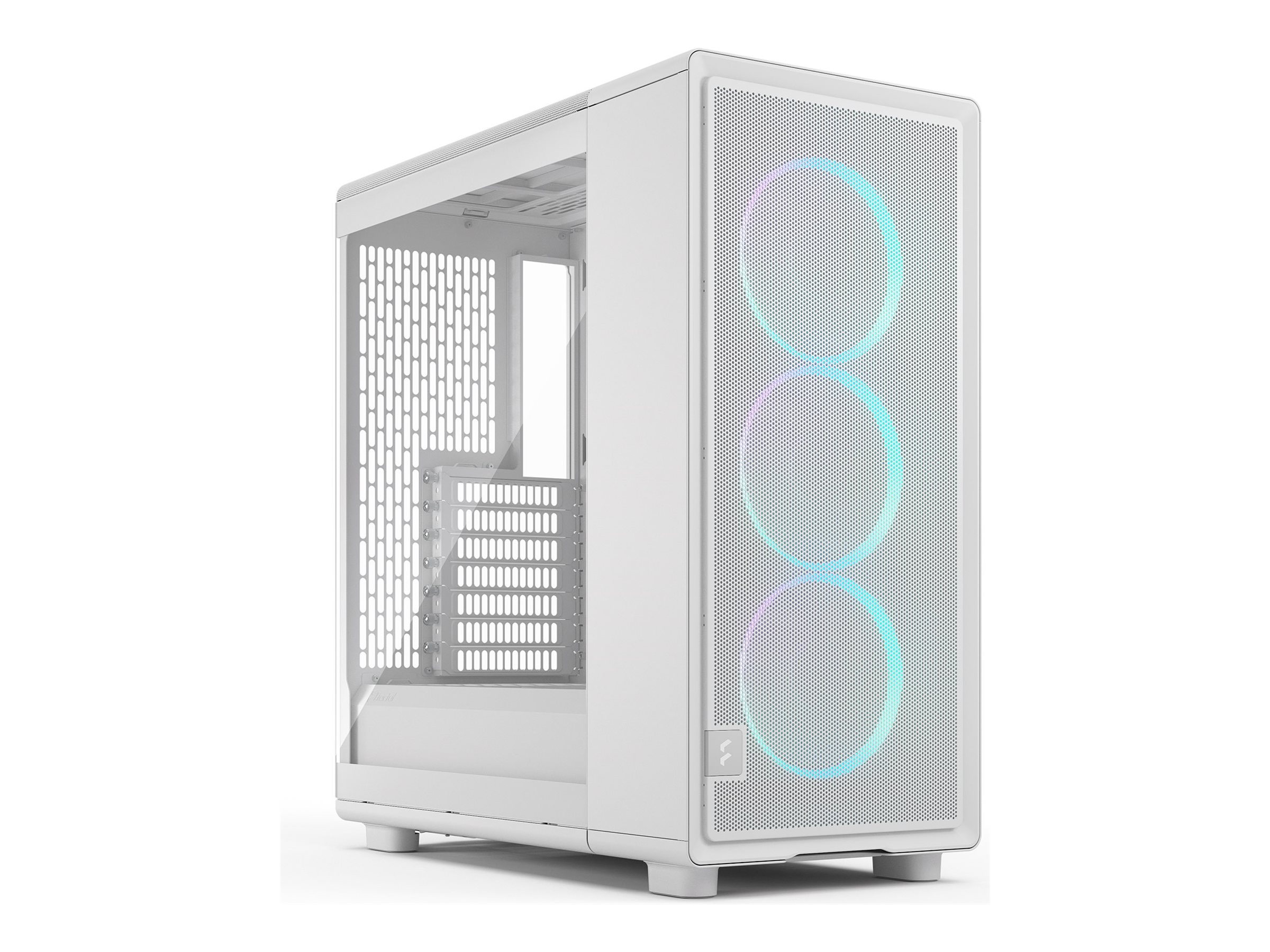 Pilt Fractal Design Case | Epoch | White TG RGB Clear Tint | ATX | Power supply included No