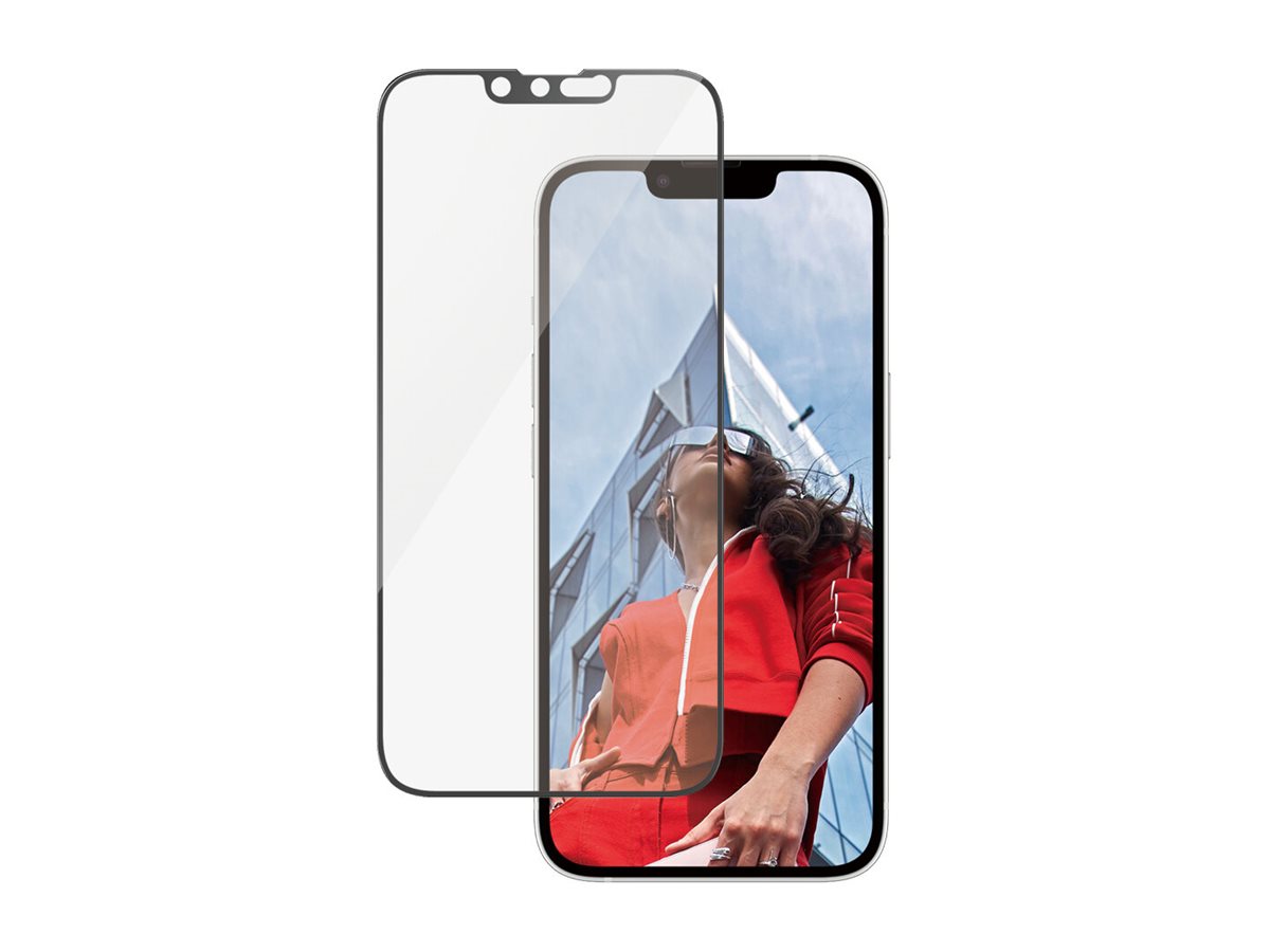 Pilt PanzerGlass Screen protector | Apple | iPhone 13/iPhone 13 Pro/iPhone 14/iPhone 16e | Glass | Transparent | Ultra-Wide Fit W. Aligner