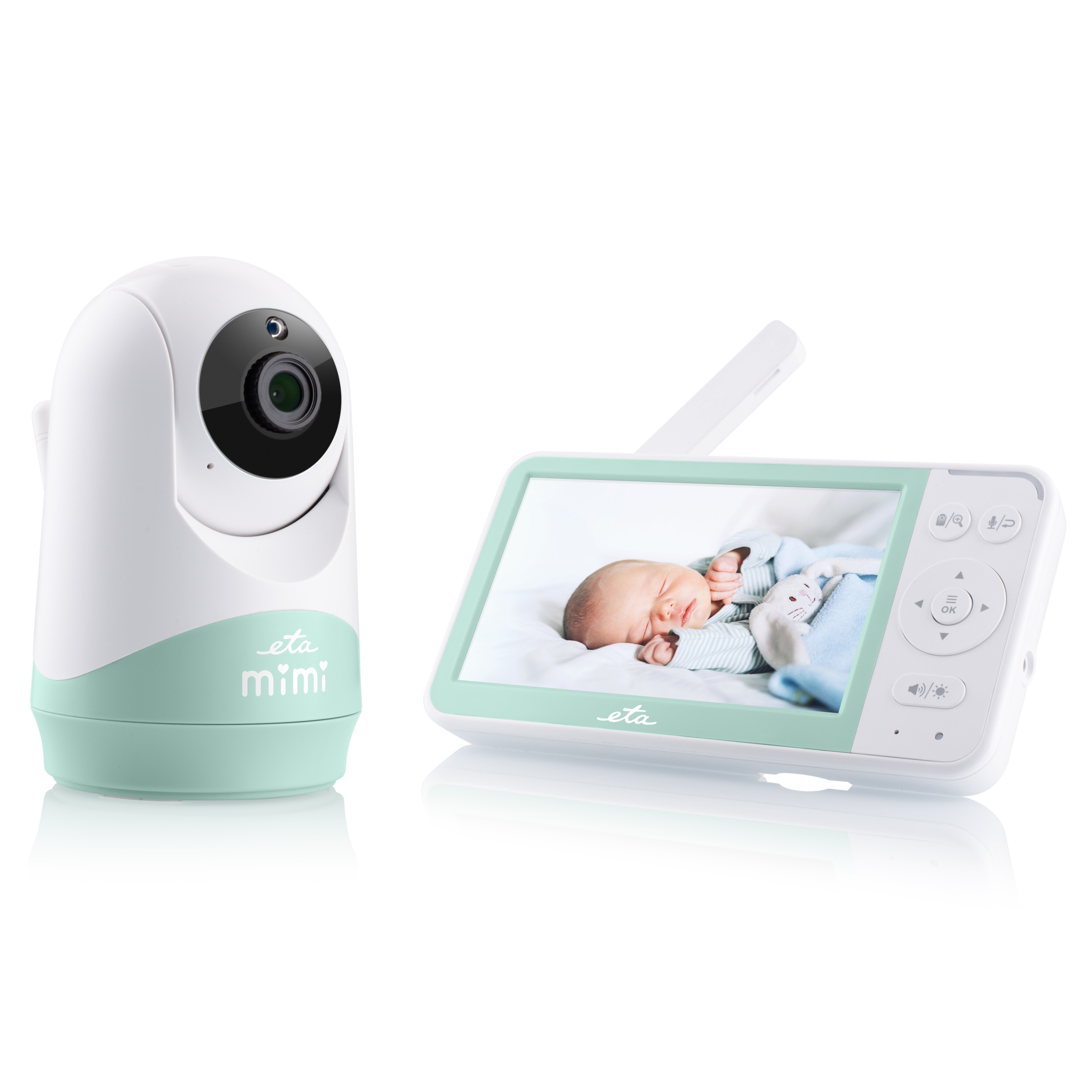 Pilt ETA | Baby Monitor | ETA530690000 MIMI | White/Green