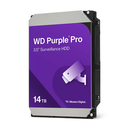 Pilt Western Digital Purple Pro Smart Video Hard Drive | 7200 RPM | 14000 GB