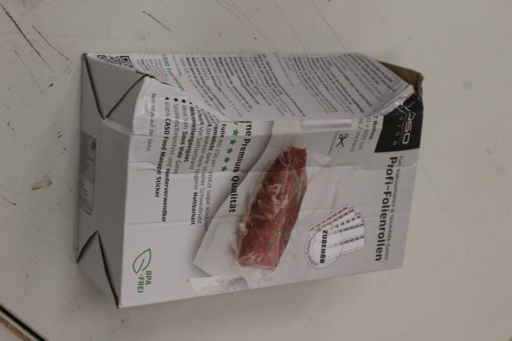 Pilt SALE OUT. Caso Roll for Vacuum sealer 20x600cm | Caso | Foil rolls | 01221 | 2 units | Dimensions (W x L) 20 x 600 cm | Transparent | DAMAGED PACKAGING