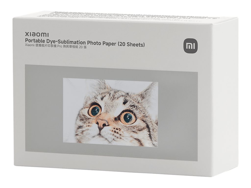 Pilt Xiaomi Portable Dye-Sublimation Photo Paper (20 Sheets) | Xiaomi