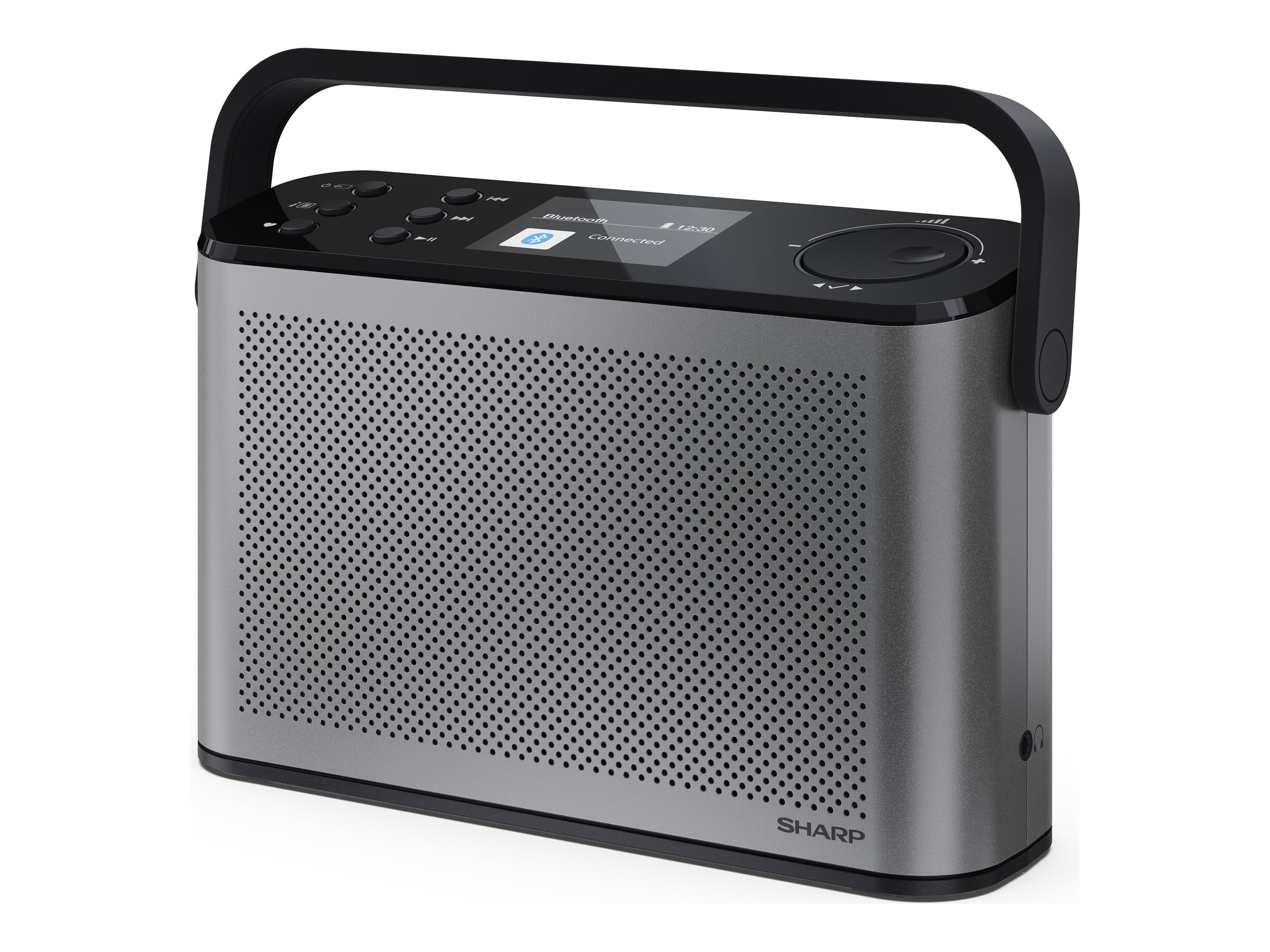 Pilt Sharp OSAKA Stereo Portable Digital Radio | DR-P540(GY) | USB port | Bluetooth | FM radio | Wireless connection