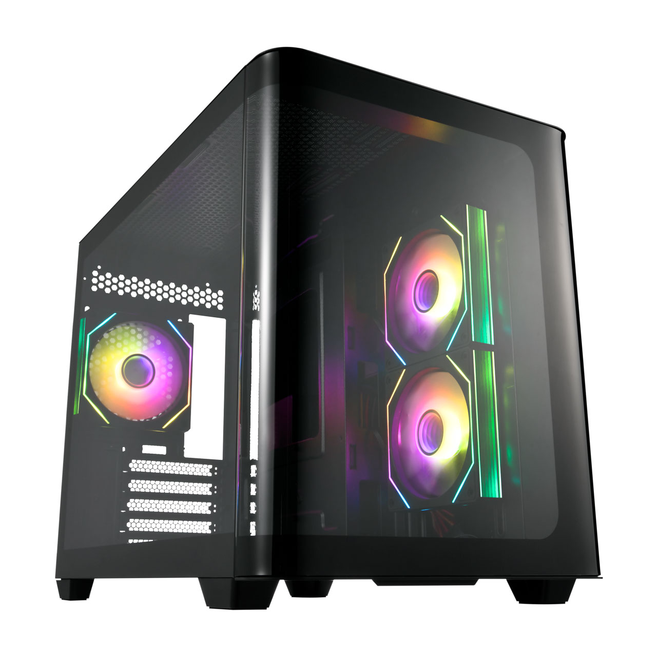 Pilt FSP Case | S380 | Black | Mid Tower