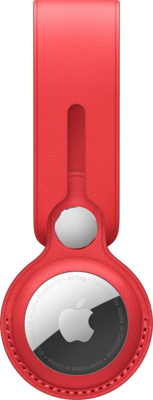 Pilt Apple | AirTag Leather Loop - (PRODUCT)RED