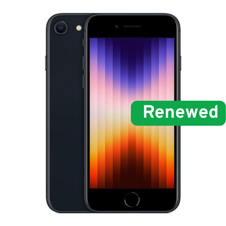 Pilt RENEW | Apple Grade C | iPhone SE (2nd Gen, 2020) | Black | 4.7 " | Retina HD | A13 Bionic | 3 GB | 256 GB | iOS