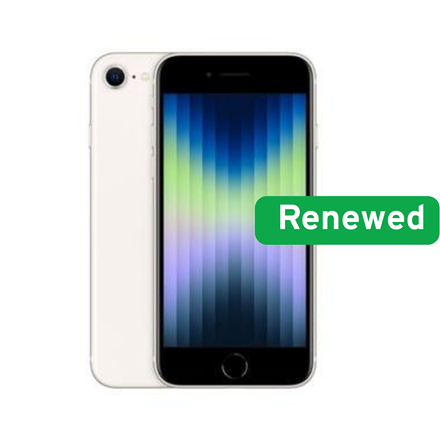 Pilt RENEW | Apple Grade C | iPhone SE (2nd Gen, 2020) | White | 4.7 " | Retina HD | A13 Bionic | 3 GB | 64 GB | iOS