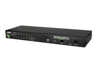 Pilt Aten CS1716A 16-Port PS/2-USB VGA KVM Switch with Daisy-Chain Port and USB Peripheral Support Aten | 16-Port PS/2-USB VGA KVM Switch with Daisy-Chain Port and USB Peripheral Support | CS1716A