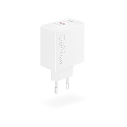 Pilt Lenovo Dual USB-C 65W GaN Charger | USB-C | 65 W | Charger