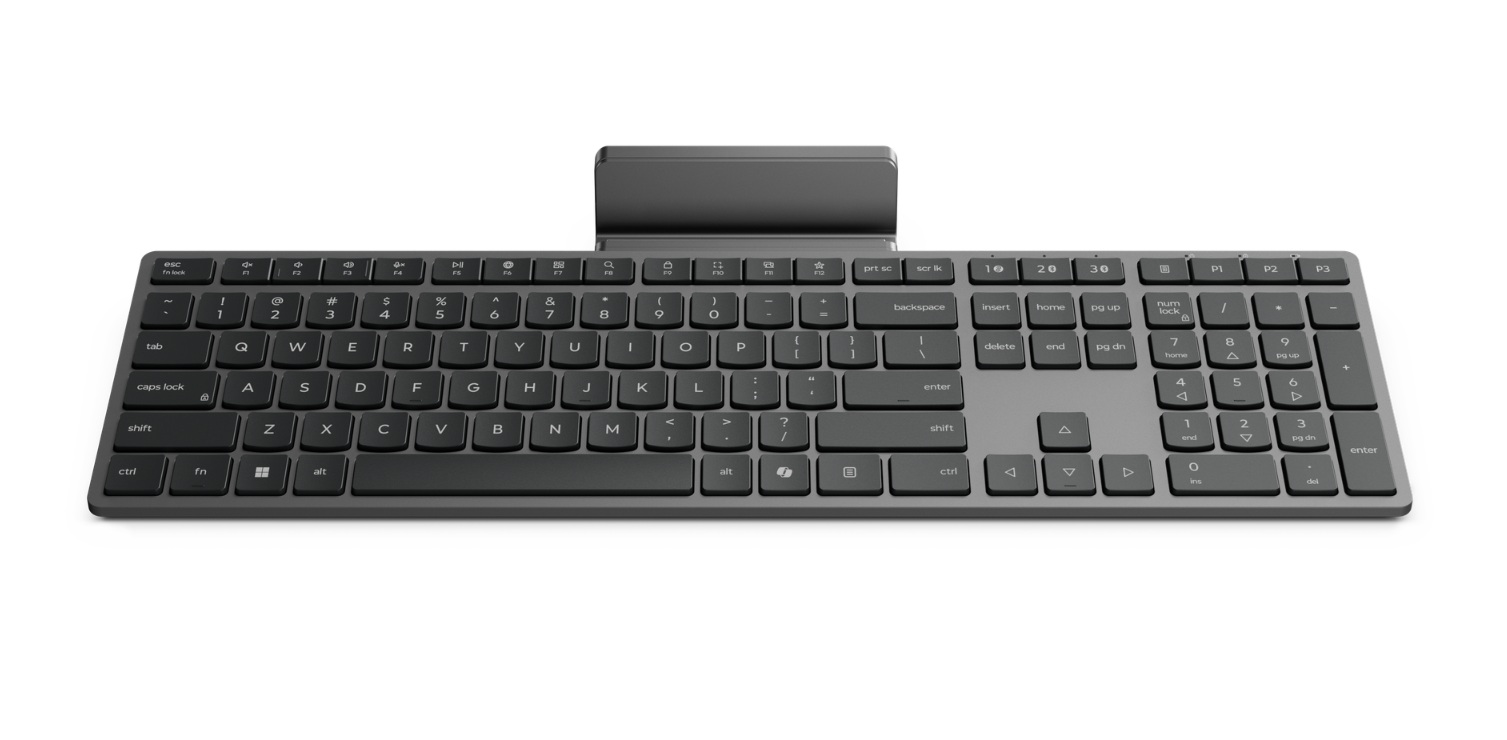 Pilt Lenovo 700 Modern Multi-Device Wireless Keyboard-US English | Keyboard | Wireless | US English | Bluetooth | Luna Grey
