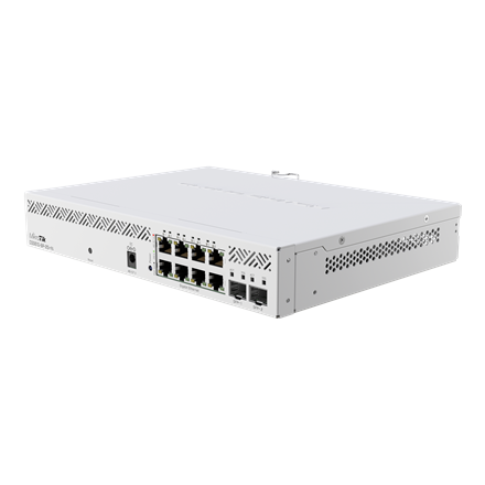 Pilt Cloud Router Switch | CSS610-8P-2S+IN | No Wi-Fi | 10/100 Mbps (RJ-45) ports quantity | 10/100/1000 Mbit/s | Ethernet LAN (RJ-45) ports 8 | Mesh Support No | MU-MiMO No | No mobile broadband