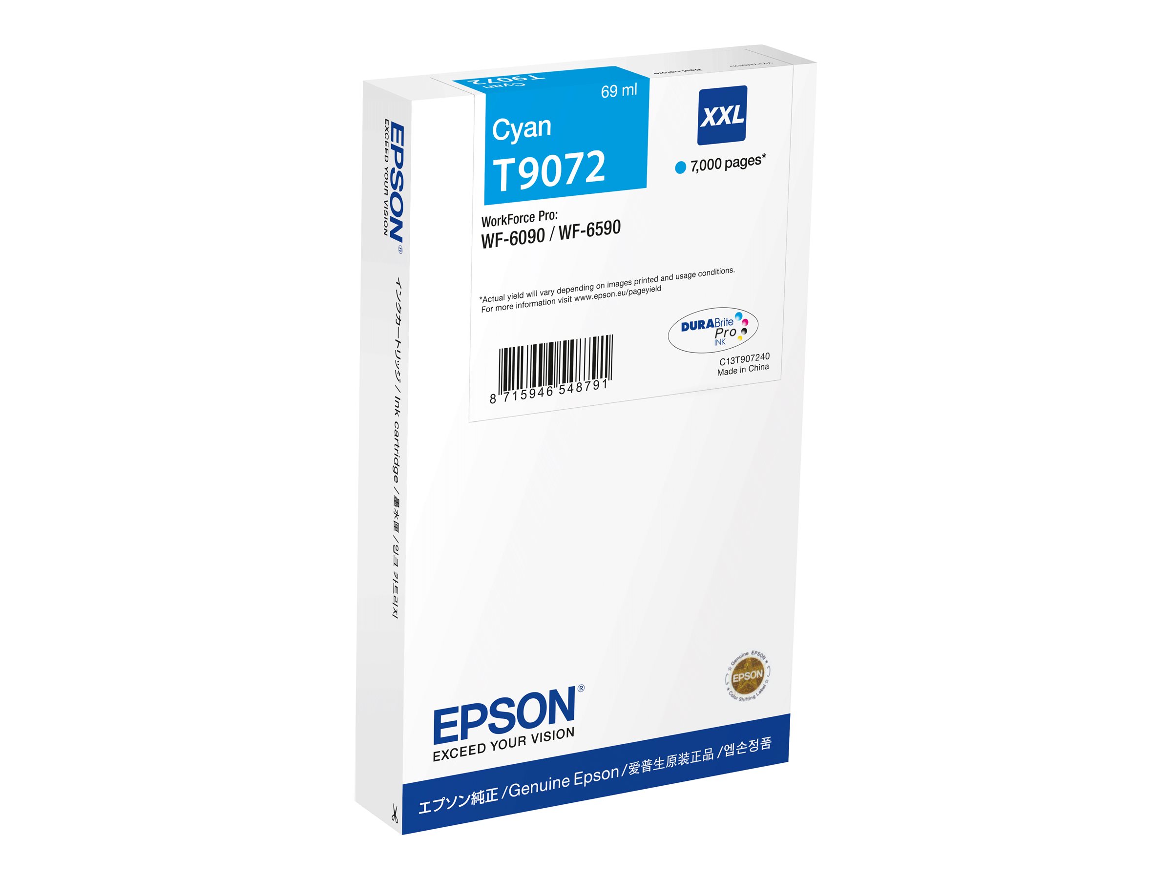 Pilt Epson WF-6XXX | Ink Cartridge | Cyan
