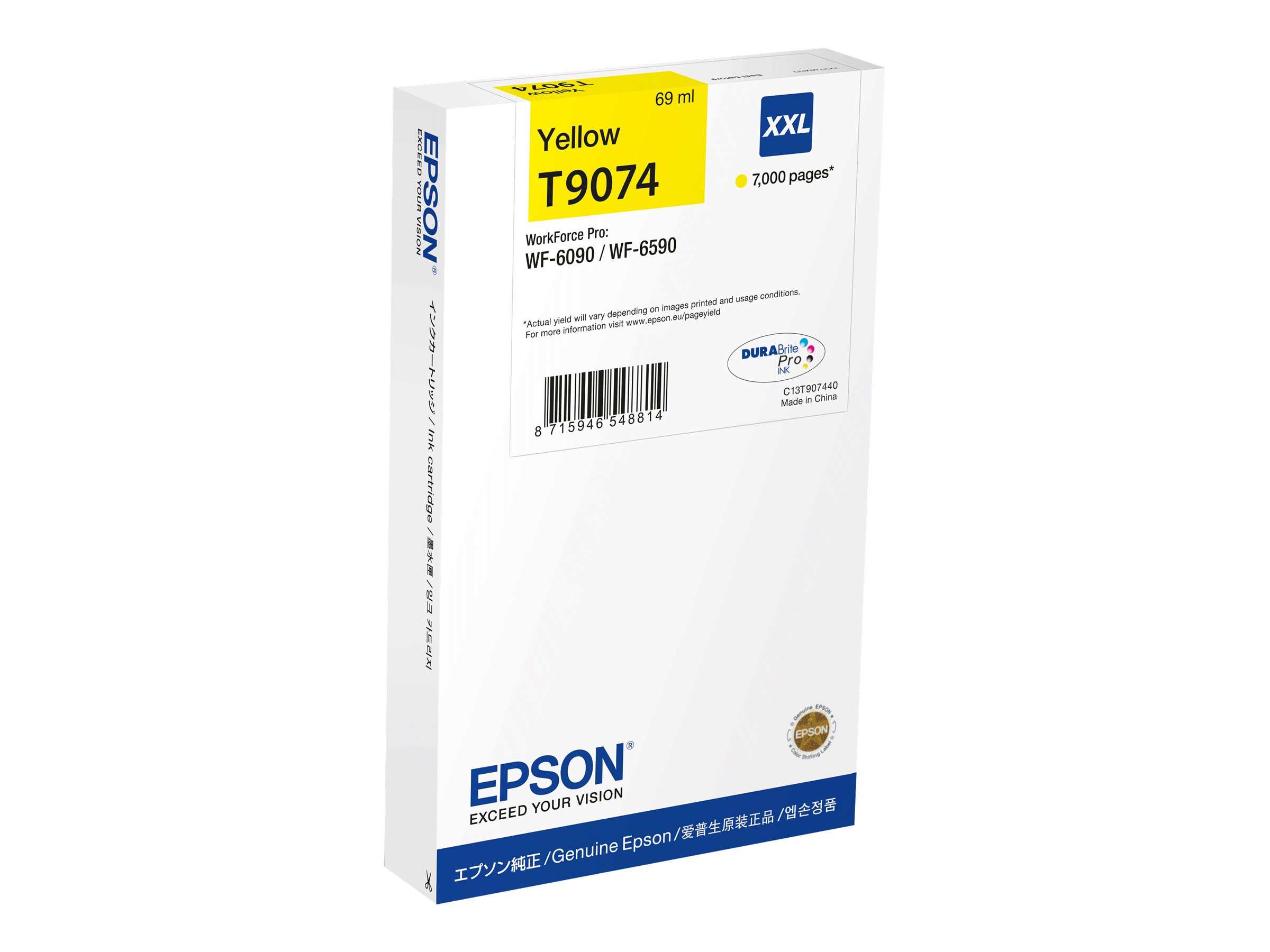 Pilt Epson WF-6XXX | Ink cartridge XXL | Yellow