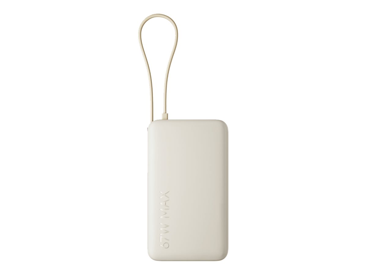 Pilt Xiaomi 67W Power Bank 10000 (Integrated Cable) Tan | Xiaomi
