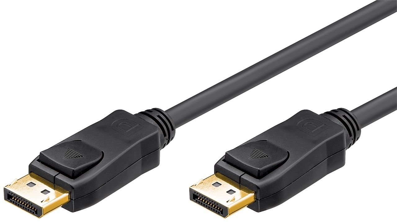 Pilt Goobay 65923 DisplayPort connector cable 1.2, gold-plated, 2m | Goobay | DP to DP | 2 m