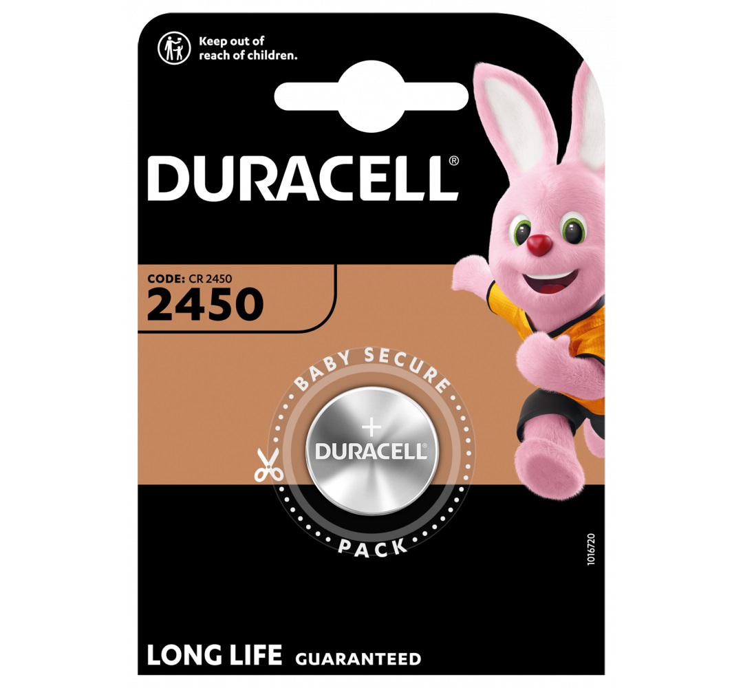 Pilt Duracell | CR2450 | mAh | Lithium | 1 pc(s) | DL2450 BL1