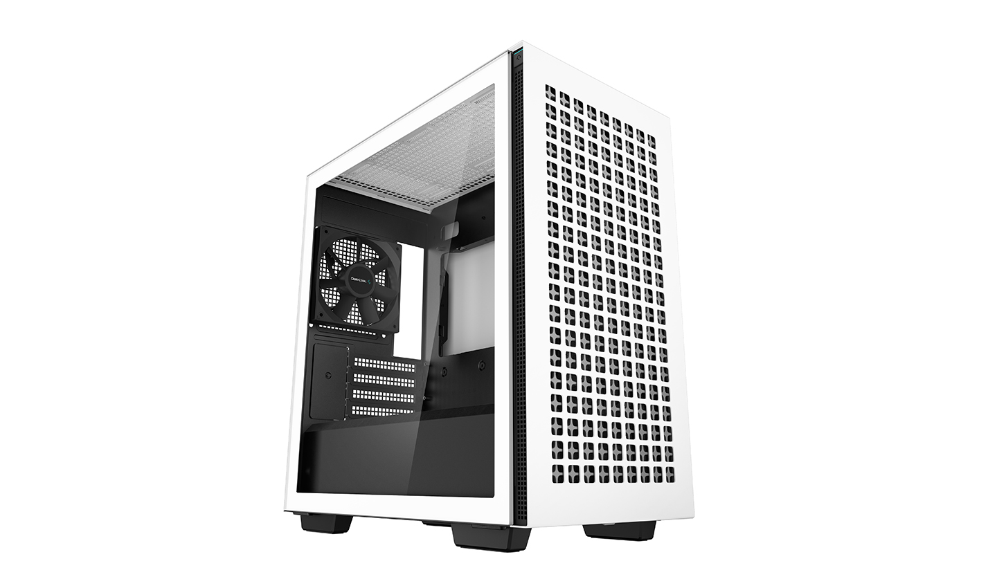 Pilt Deepcool | CH370 | Side window | White | Micro ATX | Power supply included No | ATX PS2