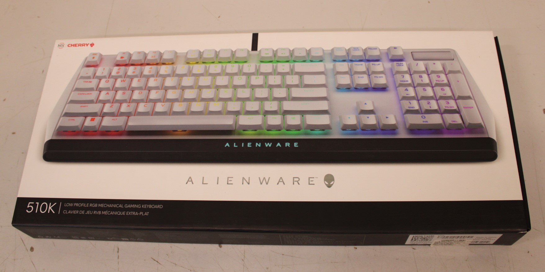 Pilt SALE OUT.  | Dell Alienware Gaming Keyboard | AW510K | Mechanical Gaming Keyboard | Wired | EN | USED AS DEMO, NO ORIGINAL PACKAGING | Black/Silver | USB | English | 910 g