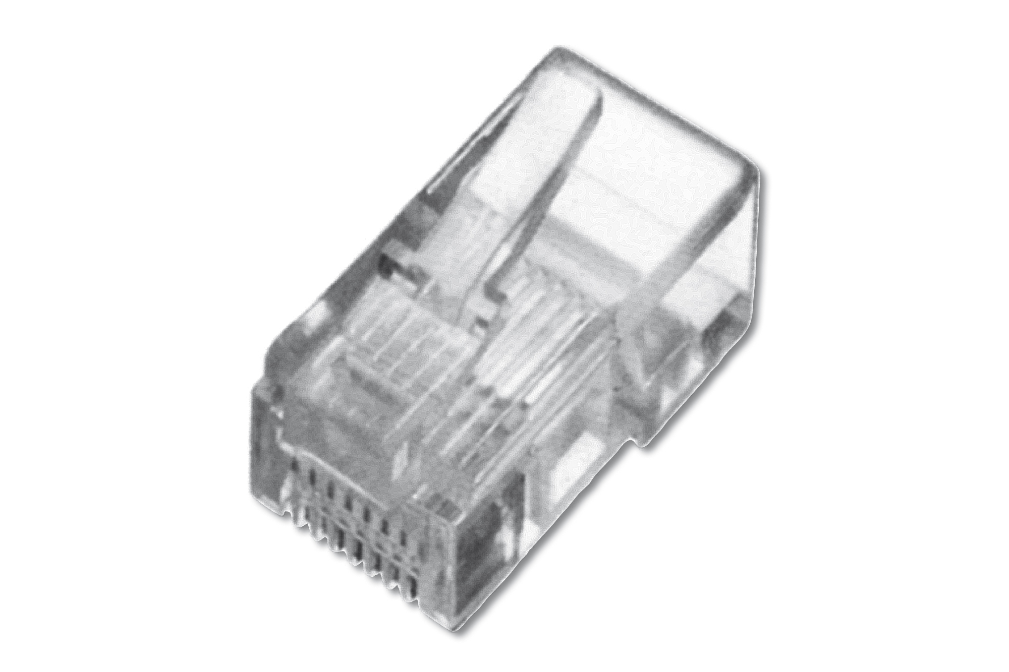 Pilt Digitus | A-MO 8/8 SR | Modular Plug, for stranded Round Cable, 8P8C unshielded, CAT 5e, RJ45