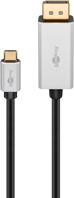 Pilt Goobay | USB-C to DisplayPort Adapter Cable | 60176 | Type-C | DisplayPort