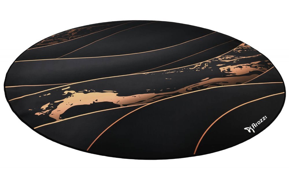Pilt Arozzi Zona Round Floor Pad | Black/Gold