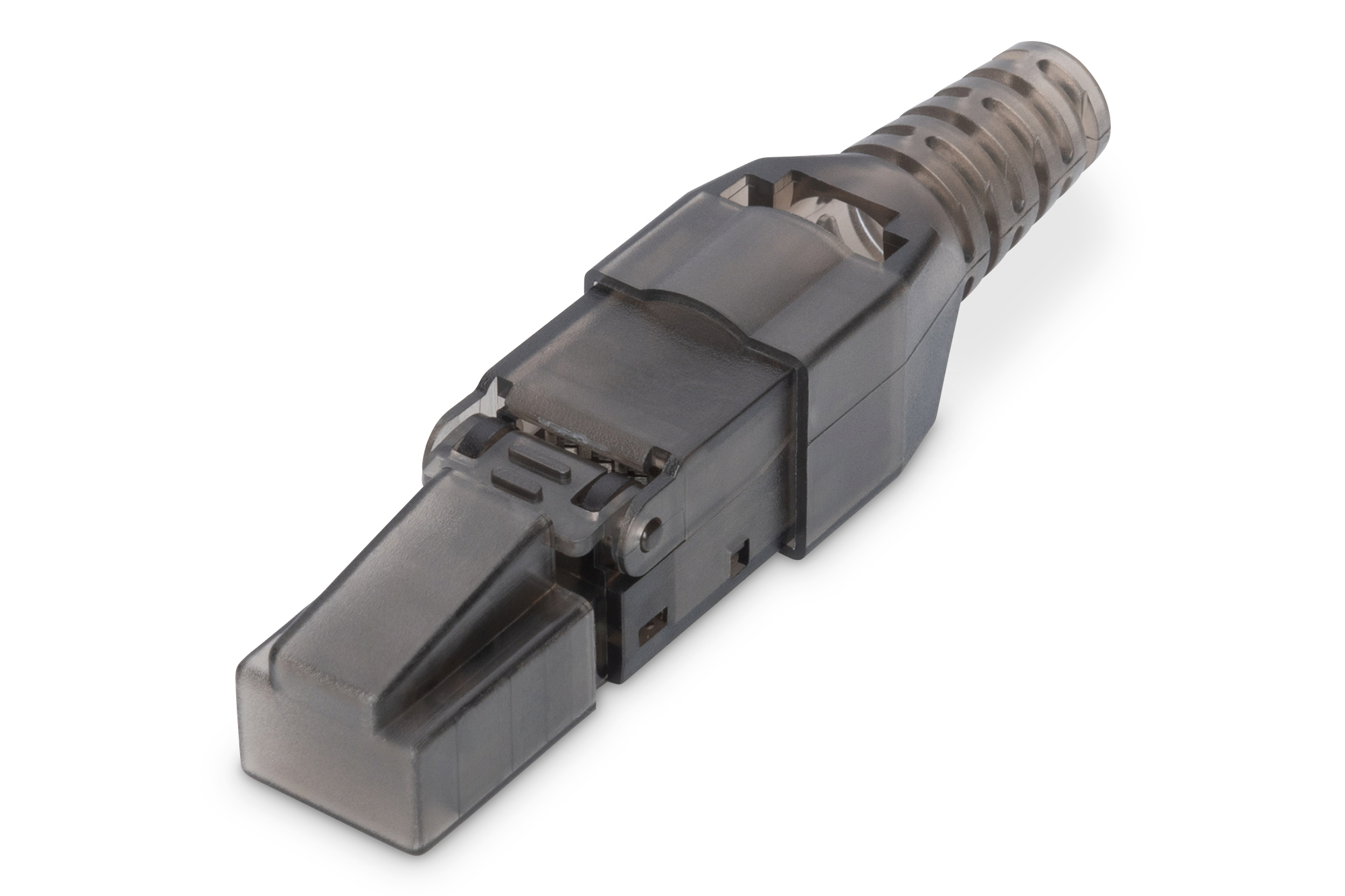 Pilt Digitus CAT 6A connector for field assembly, unshielded AWG 27/7 to 22/1, solid and stranded wire, RJ45 | Digitus | DN-93633 | Adapter