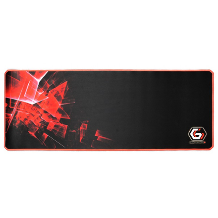 Pilt Gembird | Gaming mouse pad PRO, extra large | Black/Red