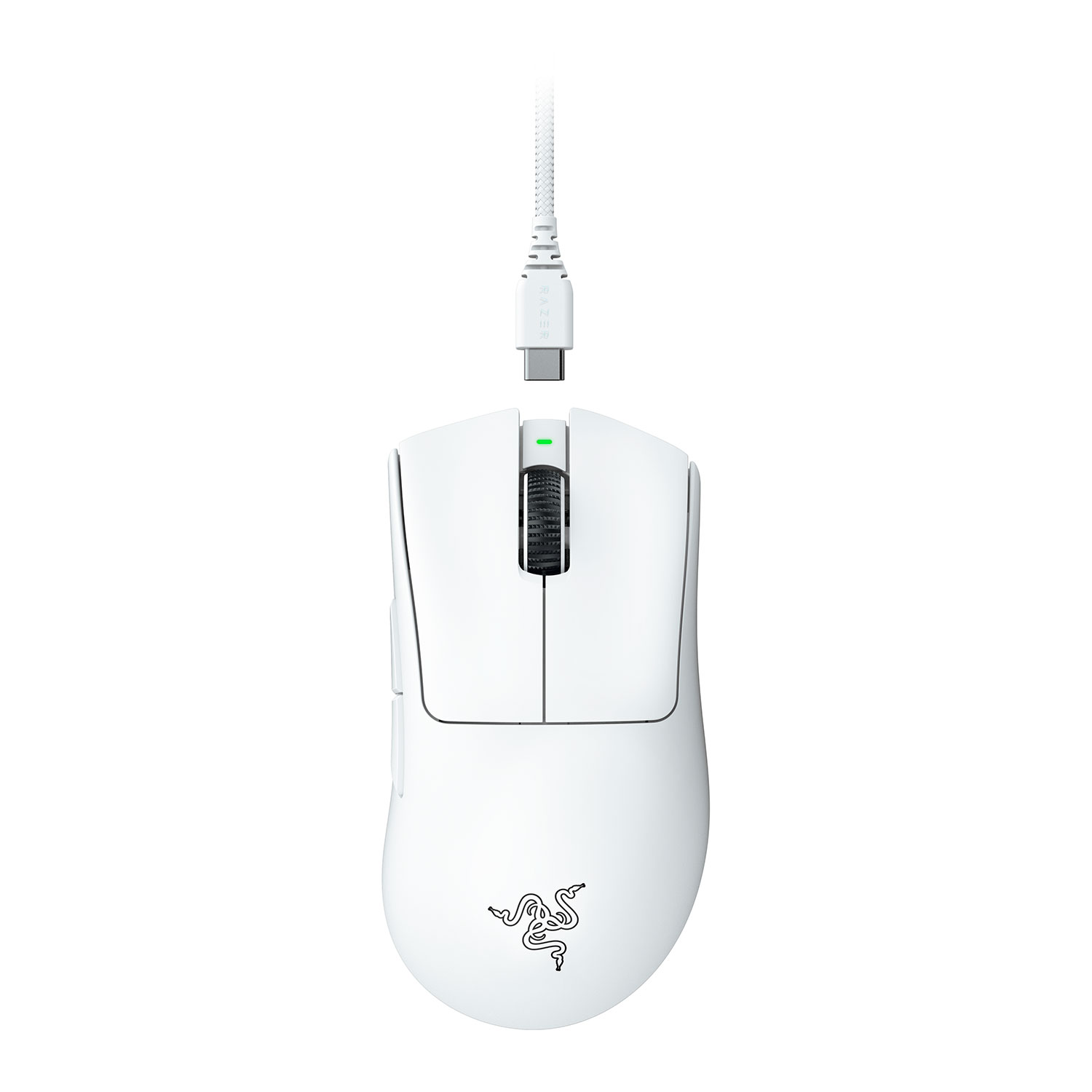 Pilt Razer | Wired | DeathAdder V3 Pro | Optical | Gaming Mouse | White | No