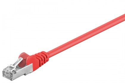 Pilt Goobay | CAT 5e patchcable, F/UTP, red