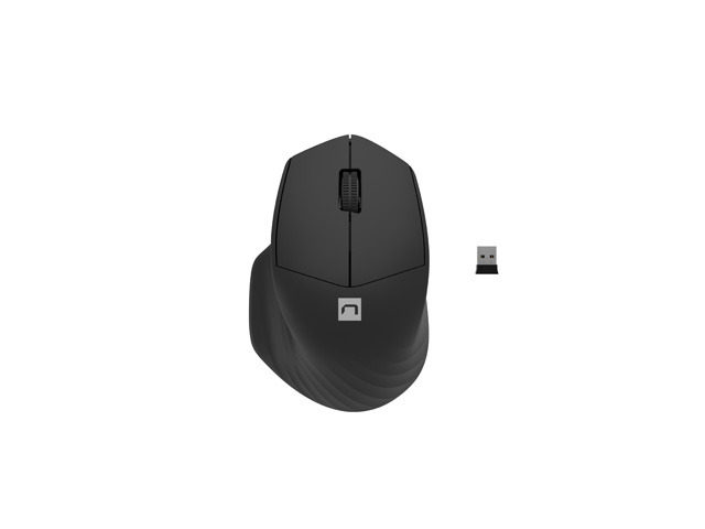 Pilt Natec | Mouse | Siskin 2 | Wireless | USB Type-A | Black