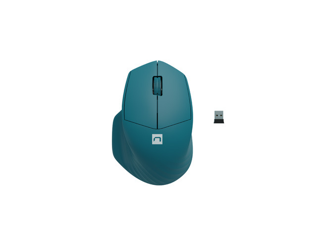 Pilt Natec | Mouse | Siskin 2 | Wireless | USB Type-A | Blue