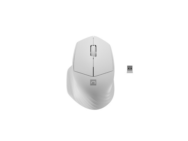 Pilt Natec | Mouse | Siskin 2 | Wireless | USB Type-A | White