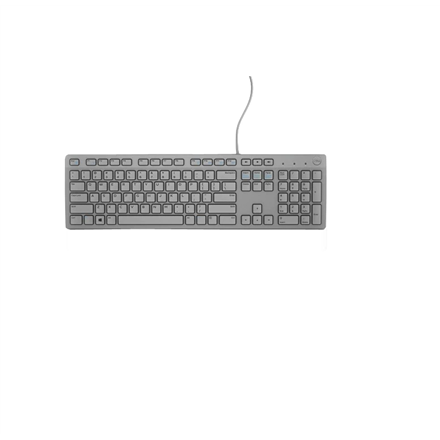 Pilt Dell | Keyboard | KB216 | Multimedia | Wired | NORD | Grey | g