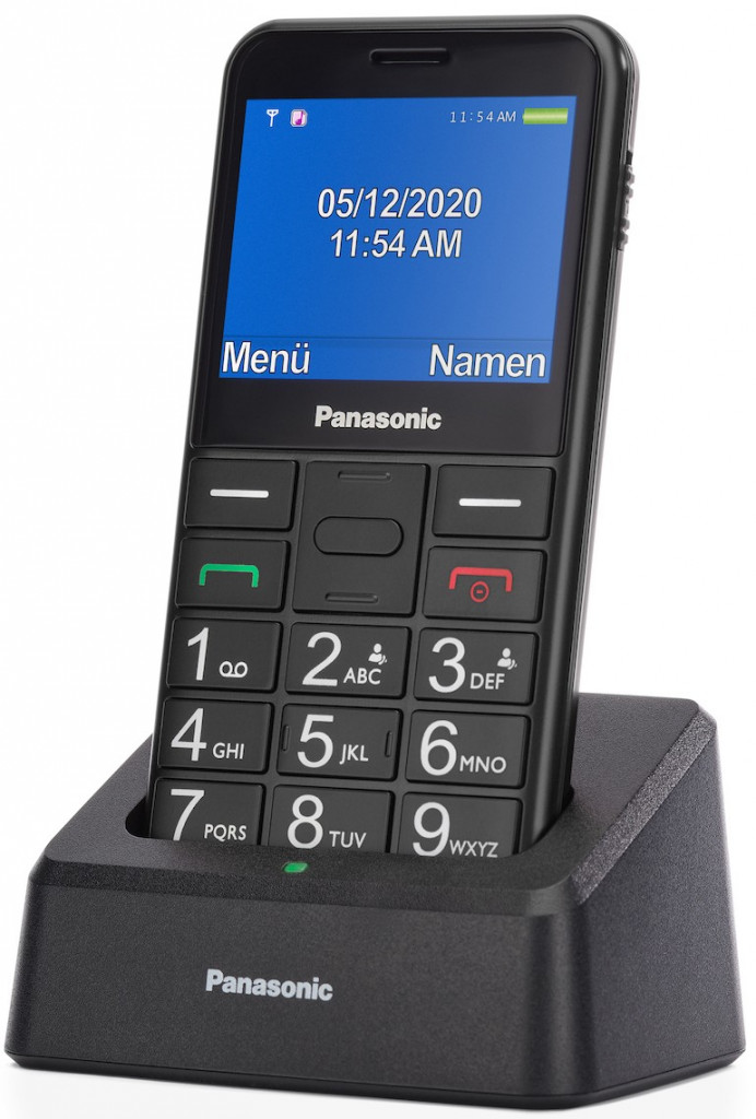 Pilt Panasonic | KX-TU155EXBN | Black | 2.4 " | TFT-LCD | microSD/microSDHC MB | Bluetooth | USB version micro USB | Built-in camera | Main camera resolution 0.3 MP