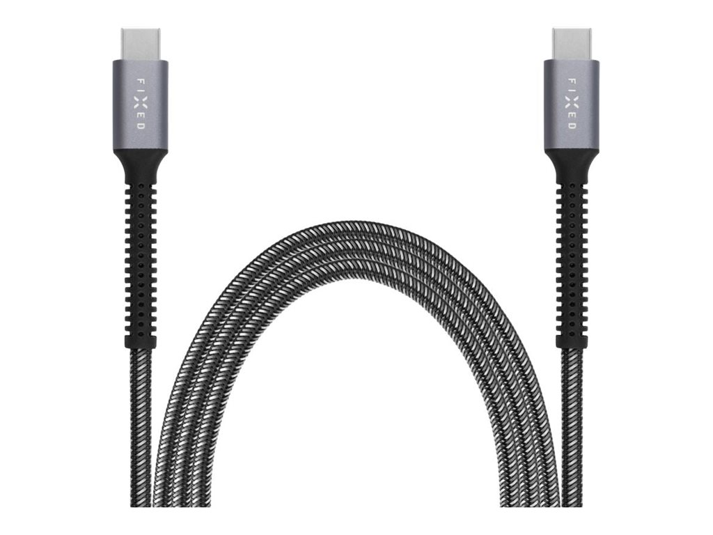 Pilt Fixed | Armor Cable USB-C/USB-C, 2 m, 240W | FIXDA-CC2-GR