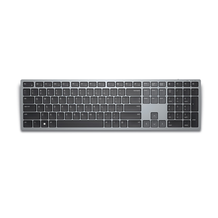 Pilt Dell | Keyboard | KB700 | Keyboard | Wireless | US | m | Titan Gray | 2.4 GHz, Bluetooth 5.0 | g