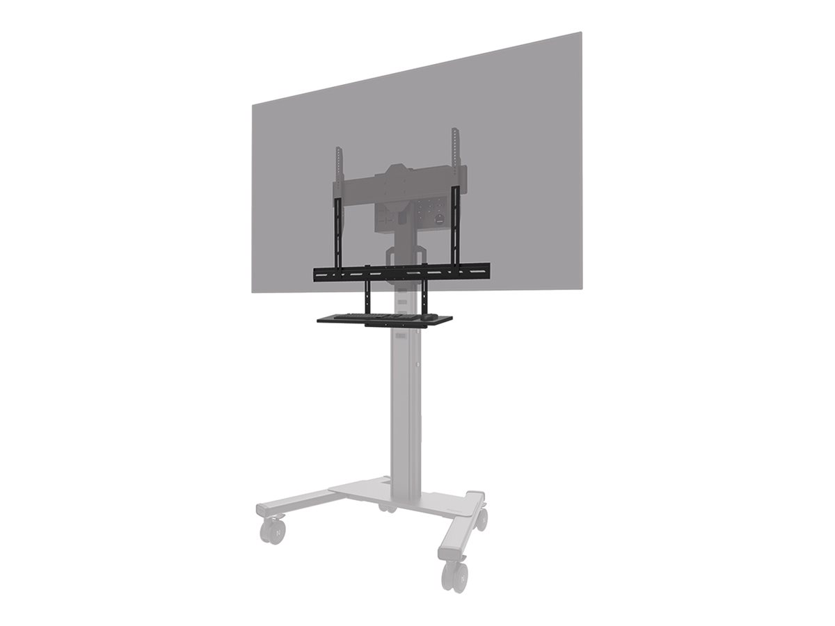 Pilt Neomounts AV40-500BL Keyboard shelf kit 43-110" - VESA - max 2,5 kg - universal, Black | Neomounts