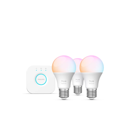 Pilt Philips Hue E WCA 806 A60 E27 3kit EU | E27 | 8 W | 16 million colours, White and colour light