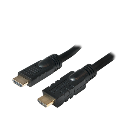 Pilt Logilink CHA0025 HDMI Cable, Active, M/M, 25m, black | Logilink | Black | HDMI to HDMI | 25 m